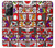 S1923 Hanafuda Japanese Flower Card Case For Samsung Galaxy Note 20 Ultra, Ultra 5G