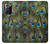 S1965 Peacock Feather Case For Samsung Galaxy Note 20 Ultra, Ultra 5G
