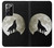 S1981 Wolf Howling at The Moon Case For Samsung Galaxy Note 20 Ultra, Ultra 5G