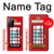 S2059 England British Telephone Box Minimalist Case For Samsung Galaxy Note 20 Ultra, Ultra 5G