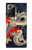 S2073 Japan Dragon Art Case For Samsung Galaxy Note 20 Ultra, Ultra 5G