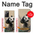 S2210 Panda Fluffy Art Painting Case For Samsung Galaxy Note 20 Ultra, Ultra 5G