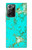 S2377 Turquoise Gemstone Texture Graphic Printed Case For Samsung Galaxy Note 20 Ultra, Ultra 5G