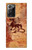 S2485 Dragon Metal Texture Graphic Printed Case For Samsung Galaxy Note 20 Ultra, Ultra 5G