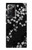 S2544 Japanese Kimono Style Black Flower Pattern Case For Samsung Galaxy Note 20 Ultra, Ultra 5G