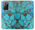 S2685 Aqua Turquoise Gemstone Graphic Printed Case For Samsung Galaxy Note 20 Ultra, Ultra 5G