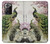 S2773 Peacock Chinese Brush Painting Case For Samsung Galaxy Note 20 Ultra, Ultra 5G
