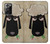 S2826 Cute Cartoon Unsleep Black Sheep Case For Samsung Galaxy Note 20 Ultra, Ultra 5G