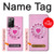 S2847 Pink Retro Rotary Phone Case For Samsung Galaxy Note 20 Ultra, Ultra 5G