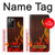 S2988 Rally Car Tire Fire Case For Samsung Galaxy Note 20 Ultra, Ultra 5G
