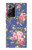 S3265 Vintage Flower Pattern Case For Samsung Galaxy Note 20 Ultra, Ultra 5G