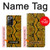 S3365 Yellow Python Skin Graphic Print Case For Samsung Galaxy Note 20 Ultra, Ultra 5G