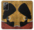 S3453 African Queen Nefertiti Silhouette Case For Samsung Galaxy Note 20 Ultra, Ultra 5G