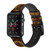 CA0501 Chinese Dragon Leather & Silicone Smart Watch Band Strap For Apple Watch iWatch