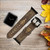 CA0622 Spell Book Cover Leather & Silicone Smart Watch Band Strap For Apple Watch iWatch