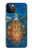 S1249 Blue Sea Turtle Case For iPhone 12, iPhone 12 Pro