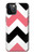 S1849 Pink Black Chevron Zigzag Case For iPhone 12, iPhone 12 Pro