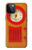 S2780 Vintage Orange Bakelite Radio Case For iPhone 12, iPhone 12 Pro