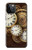 S3172 Gold Clock Live Case For iPhone 12, iPhone 12 Pro