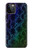 S3366 Rainbow Python Skin Graphic Print Case For iPhone 12, iPhone 12 Pro