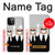 S3557 Bear in Black Suit Case For iPhone 12, iPhone 12 Pro