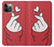 S3701 Mini Heart Love Sign Case For iPhone 12, iPhone 12 Pro