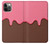 S3754 Strawberry Ice Cream Cone Case For iPhone 12, iPhone 12 Pro