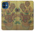 S0214 Van Gogh Vase Fifteen Sunflowers Case For iPhone 12 mini