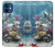 S0227 Aquarium 2 Case For iPhone 12 mini