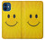 S1146 Yellow Sun Smile Case For iPhone 12 mini