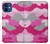 S2525 Pink Camo Camouflage Case For iPhone 12 mini
