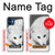 S2569 White Arctic Fox Case For iPhone 12 mini