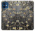 S2664 Black Blossoming Almond Tree Van Gogh Case For iPhone 12 mini
