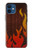 S2988 Rally Car Tire Fire Case For iPhone 12 mini