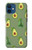 S3285 Avocado Fruit Pattern Case For iPhone 12 mini