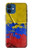 S3306 Colombia Flag Vintage Football Graphic Case For iPhone 12 mini