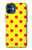 S3526 Red Spot Polka Dot Case For iPhone 12 mini