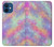 S3706 Pastel Rainbow Galaxy Pink Sky Case For iPhone 12 mini