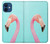 S3708 Pink Flamingo Case For iPhone 12 mini