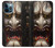 S2112 Hannya Demon Mask Case For iPhone 12 Pro Max