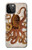 S2801 Vintage Octopus Case For iPhone 12 Pro Max