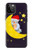S2849 Cute Sleepy Owl Moon Night Case For iPhone 12 Pro Max