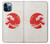 S3237 Waves Japan Flag Case For iPhone 12 Pro Max