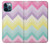 S3514 Rainbow Zigzag Case For iPhone 12 Pro Max