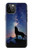 S3555 Wolf Howling Million Star Case For iPhone 12 Pro Max
