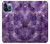 S3713 Purple Quartz Amethyst Graphic Printed Case For iPhone 12 Pro Max