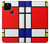 S0157 Composition Red Blue Yellow Case For Google Pixel 5