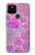 S3710 Pink Love Heart Case For Google Pixel 5