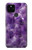 S3713 Purple Quartz Amethyst Graphic Printed Case For Google Pixel 5