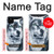 S0123 Grim White Wolf Case For Google Pixel 4a 5G